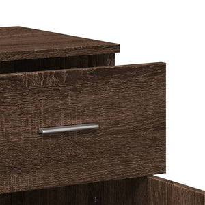 vidaXL Sideboard Brown Oak 79x38x80 cm Engineered Wood