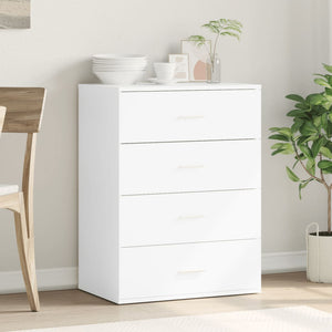 vidaXL Sideboard White 60x39x80 cm Engineered Wood