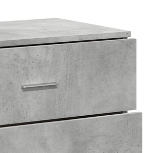 vidaXL Sideboard Concrete Grey 60x39x80 cm Engineered Wood