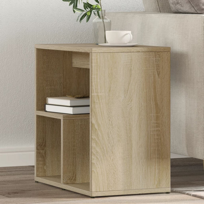 vidaXL Side Table Sonoma Oak 50x30x50 cm Engineered Wood