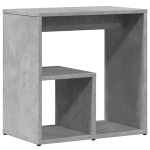 vidaXL Side Table Concrete Grey 50x30x50 cm Engineered Wood