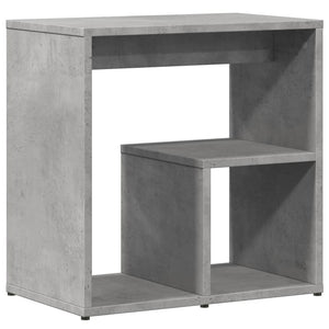 vidaXL Side Table Concrete Grey 50x30x50 cm Engineered Wood