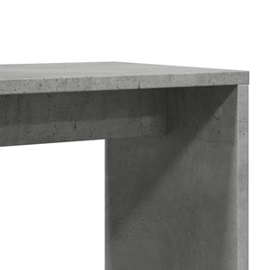 vidaXL Side Table Concrete Grey 50x30x50 cm Engineered Wood