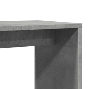 vidaXL Side Tables 2 pcs Concrete Grey 50x30x50 cm Engineered Wood