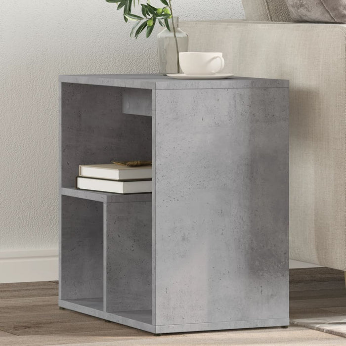 vidaXL Side Tables 2 pcs Concrete Grey 50x30x50 cm Engineered Wood