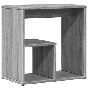 vidaXL Side Table Grey Sonoma 50x30x50 cm Engineered Wood