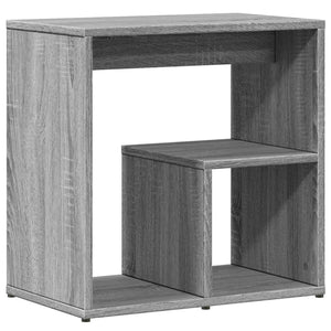 vidaXL Side Table Grey Sonoma 50x30x50 cm Engineered Wood