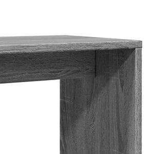 vidaXL Side Table Grey Sonoma 50x30x50 cm Engineered Wood