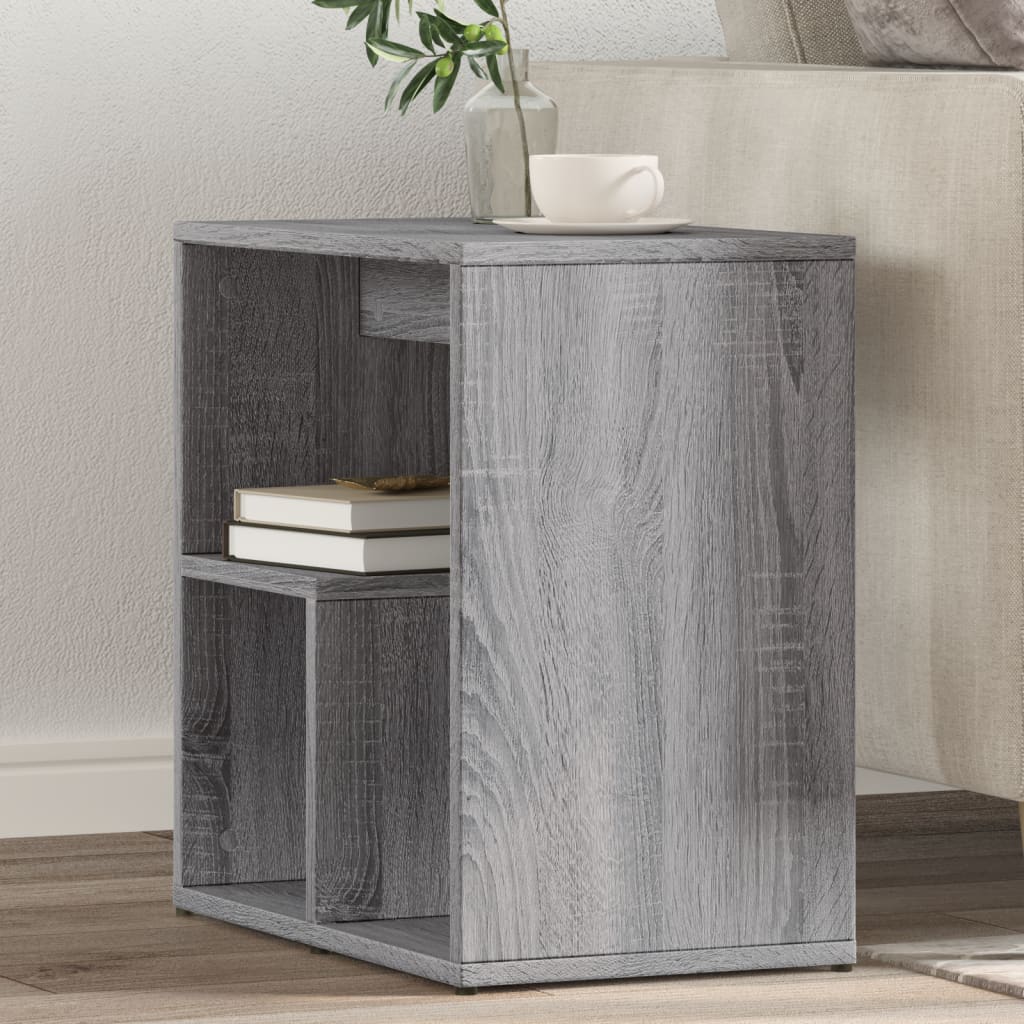 vidaXL Side Tables 2 pcs Grey Sonoma 50x30x50 cm Engineered Wood