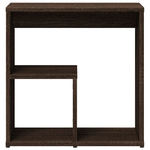 vidaXL Side Table Brown Oak 50x30x50 cm Engineered Wood