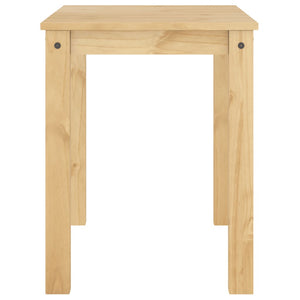 vidaXL Dining Table Panama 117x60x75 cm Solid Wood Pine