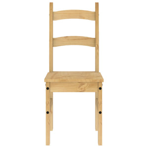 vidaXL Dining Chairs 2 pcs 40x46x99 cm Solid Wood Pine