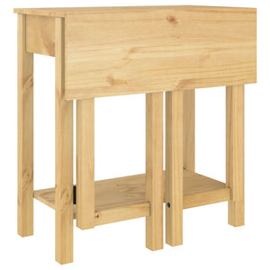 vidaXL 5 Piece Bar Set Solid Wood Pine