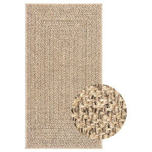 vidaXL Rug ZIZUR 60x110 cm Jute Look Indoor and Outdoor