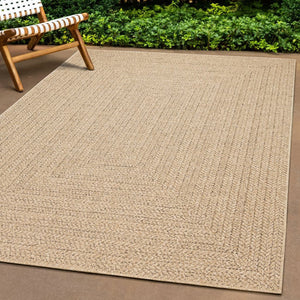 vidaXL Rug ZIZUR 60x110 cm Jute Look Indoor and Outdoor