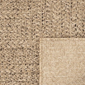 vidaXL Rug ZIZUR 120x120 cm Jute Look Indoor and Outdoor