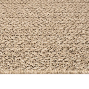 vidaXL Rug ZIZUR 120x120 cm Jute Look Indoor and Outdoor