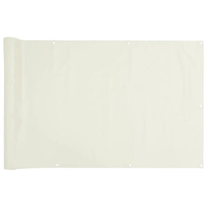 vidaXL Garden Privacy Screen White 700x90 cm PVC