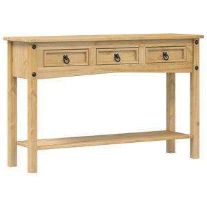 vidaXL Console Table Corona 114x34.5x73 cm Solid Wood Pine