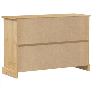 vidaXL Sideboard Corona 112x40x75 cm Solid Wood Pine