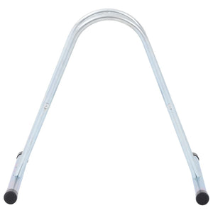 vidaXL Bicycle Stand for 1 Bike Floor Freestanding Galvanised Steel