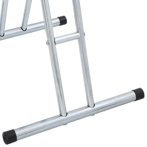 vidaXL Bicycle Stand for 1 Bike Floor Freestanding Galvanised Steel