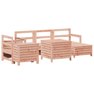 vidaXL 7 Piece Garden Sofa Set Solid Wood Douglas Fir