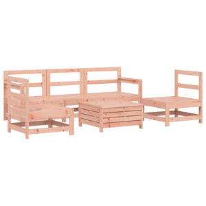 vidaXL 6 Piece Garden Sofa Set Solid Wood Douglas Fir