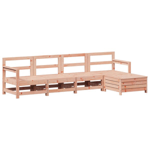 vidaXL 5 Piece Garden Sofa Set Solid Wood Douglas Fir