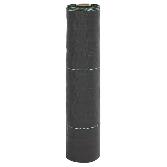 vidaXL Weed Membrane Black 0.5x100 m PP