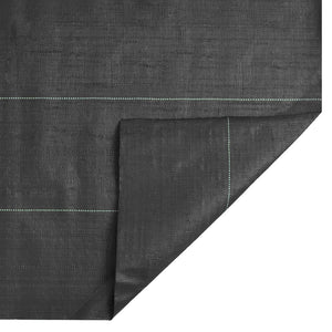 vidaXL Weed Membrane Black 0.5x100 m PP