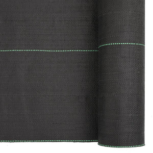 vidaXL Weed Membrane Black 0.5x150 m PP