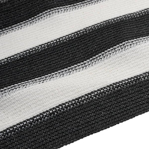 vidaXL Privacy Net Anthracite and White 1x25 m HDPE 75 g/m²