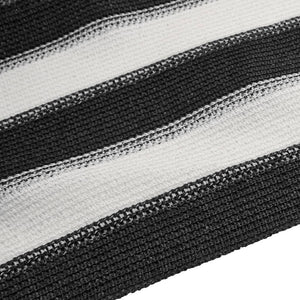 vidaXL Privacy Net Anthracite and White 1.5x50 m HDPE 75 g/m²