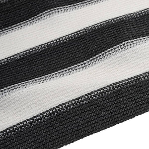 vidaXL Privacy Net Anthracite and White 1.8x10 m HDPE 75 g/m²