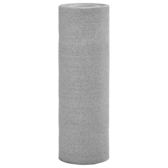 vidaXL Privacy Net Light Grey 1.5x50 m HDPE 150 g/m²