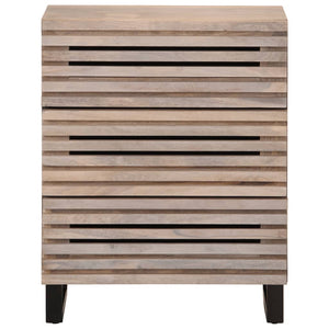 vidaXL Sideboards 2 pcs 60x34x75 cm Solid Wood Mango