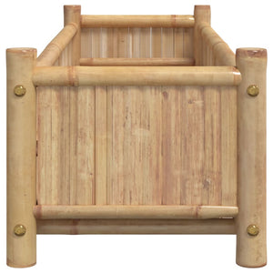 vidaXL Planter 100x30x25 cm Bamboo