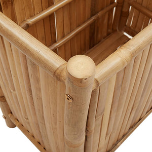 vidaXL Planter 50x30x50 cm Bamboo