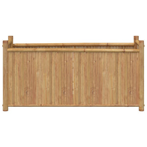 vidaXL Planter 100x30x50 cm Bamboo