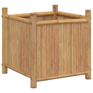 vidaXL Planter 50x50x50 cm Bamboo