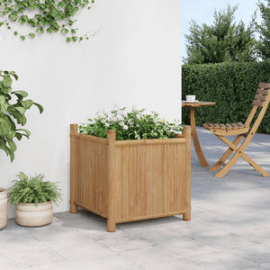 vidaXL Planter 50x50x50 cm Bamboo