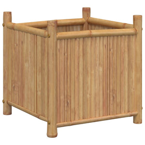 vidaXL Planter 50x50x50 cm Bamboo