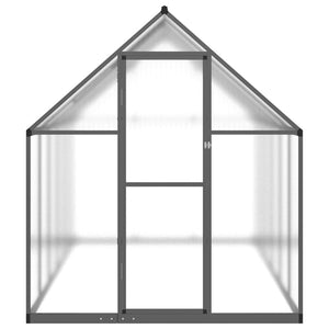 vidaXL Greenhouse with Base Frame Anthracite 334x169x195 cm Aluminium