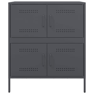 vidaXL Sideboard Anthracite 68x39x79 cm Steel