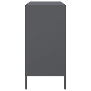 vidaXL Sideboard Anthracite 68x39x79 cm Steel