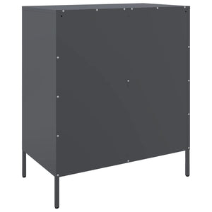 vidaXL Sideboard Anthracite 68x39x79 cm Steel