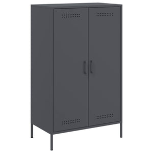 vidaXL Highboard Anthracite 68x39x113 cm Steel