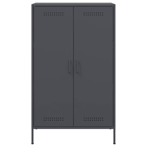 vidaXL Highboard Anthracite 68x39x113 cm Steel