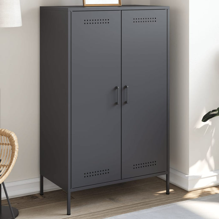 vidaXL Highboard Anthracite 68x39x113 cm Steel